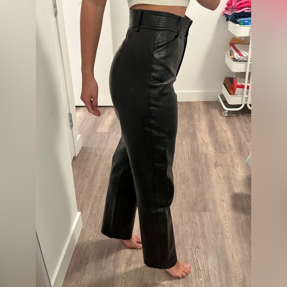 Wilfred faux leather high wasted pant - Picture 1 of 3